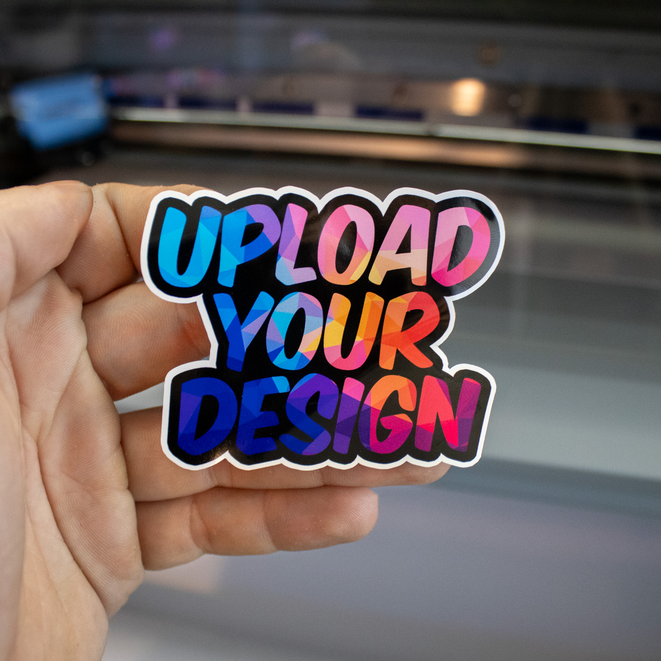 Create Your Own Vinyl Sticker - Upload Your Design