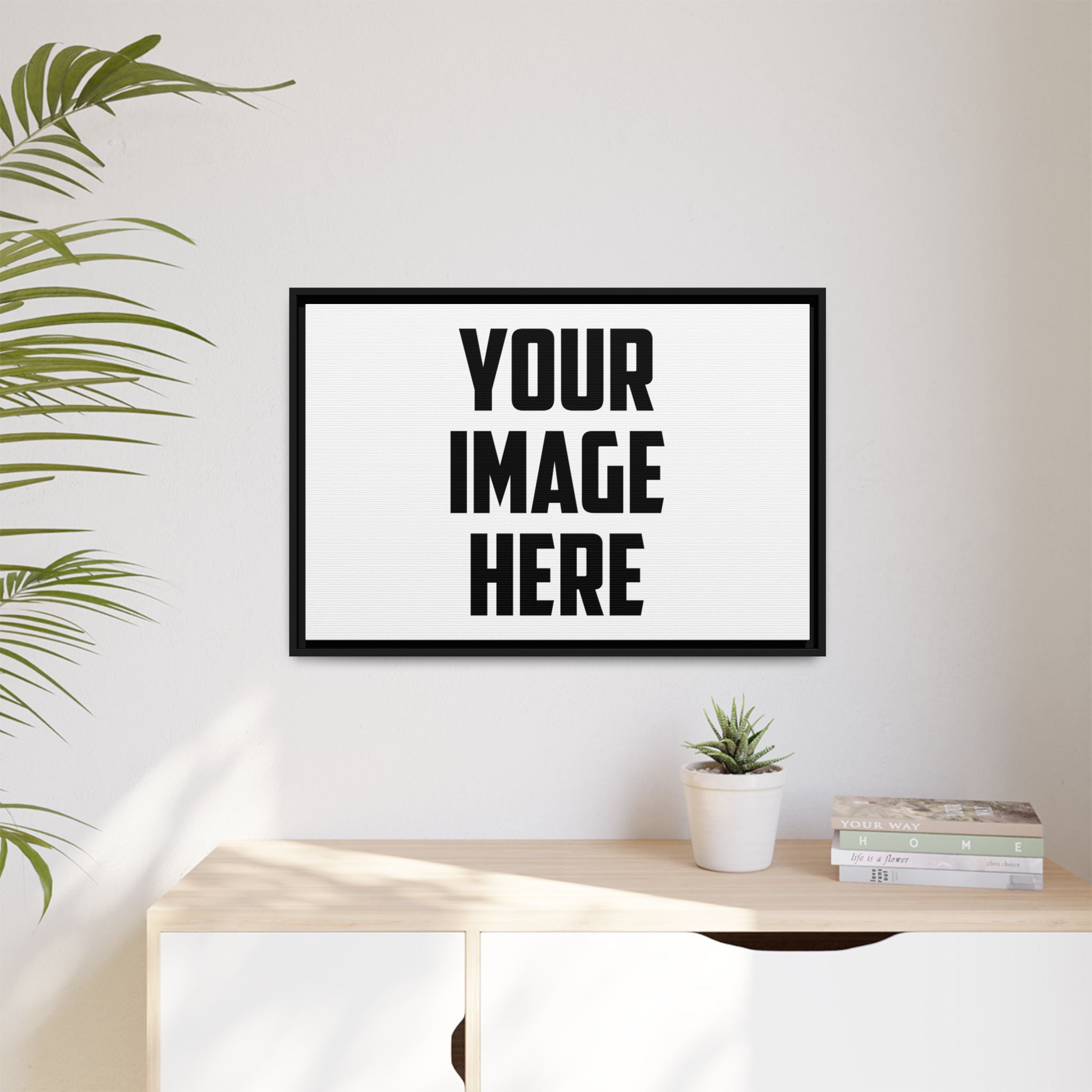 Matte Canvas, Framed (Multi-color)