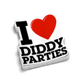 Diddy Party - Hard Hat Decal - Rising Sun Decals - Diddy Party - Hard Hat Decal