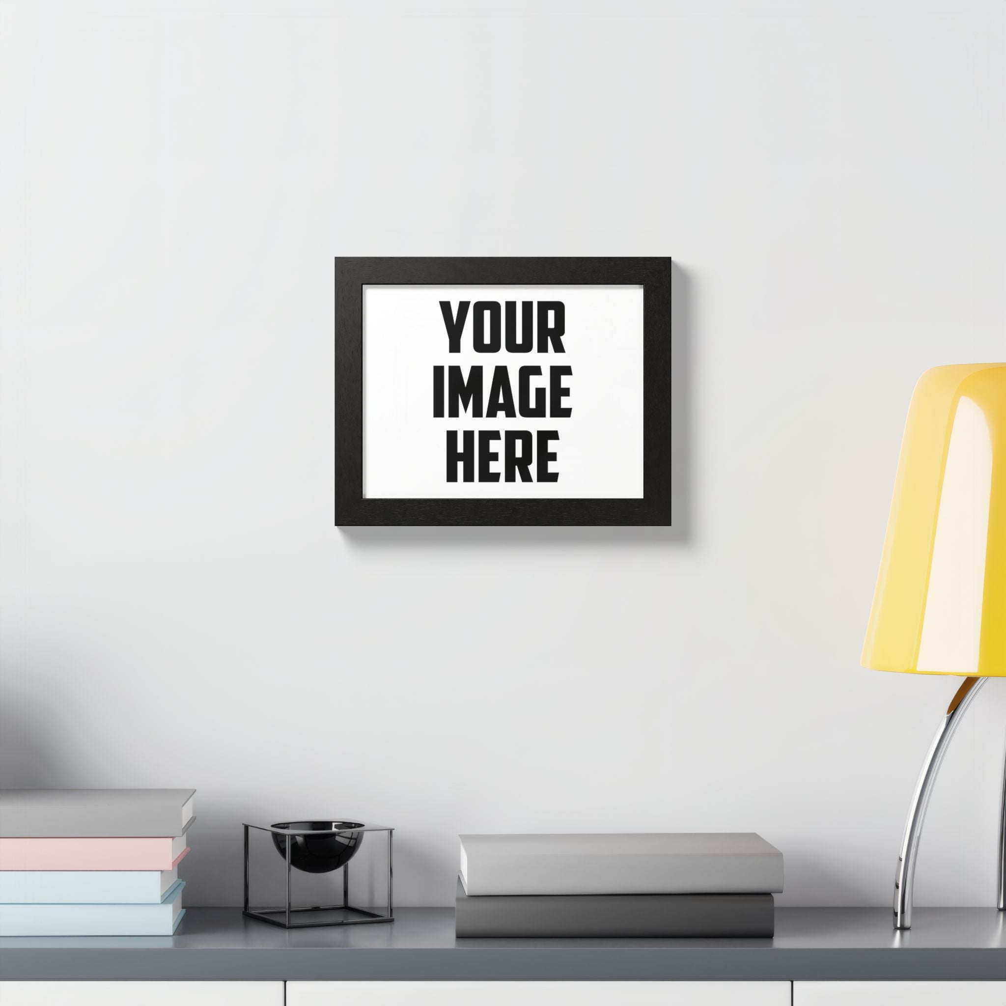 Framed Poster, Multi-Color