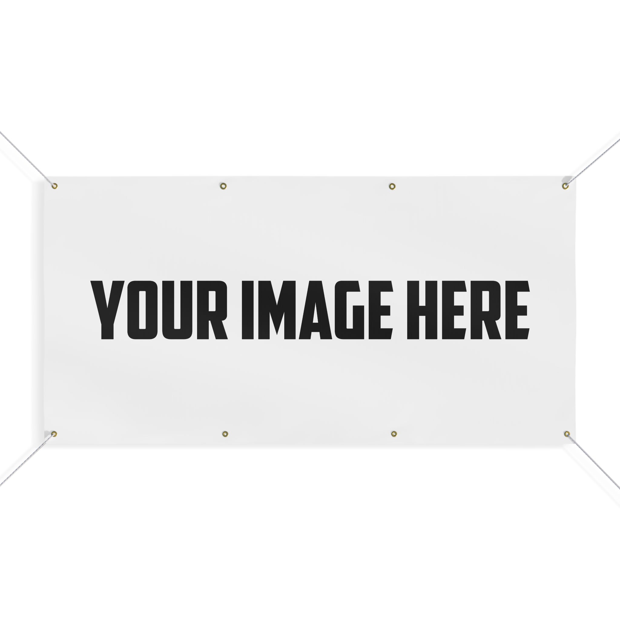 Custom Matte Banner - Personalized Outdoor/Indoor Sign (Your Image Here)