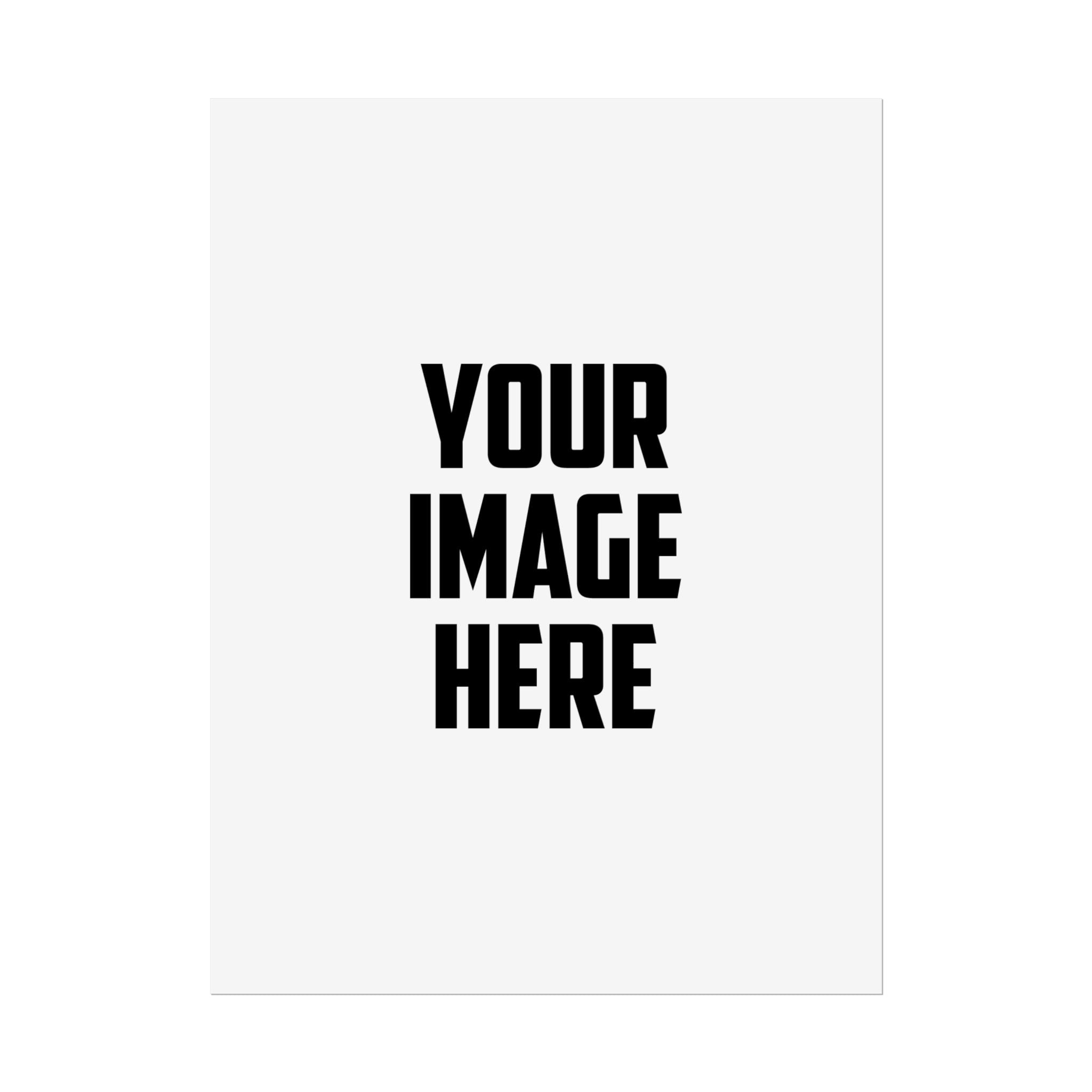 Rolled Poster Print – Custom Your Image Here Wall Art (High‑Quality Rolled Poster)