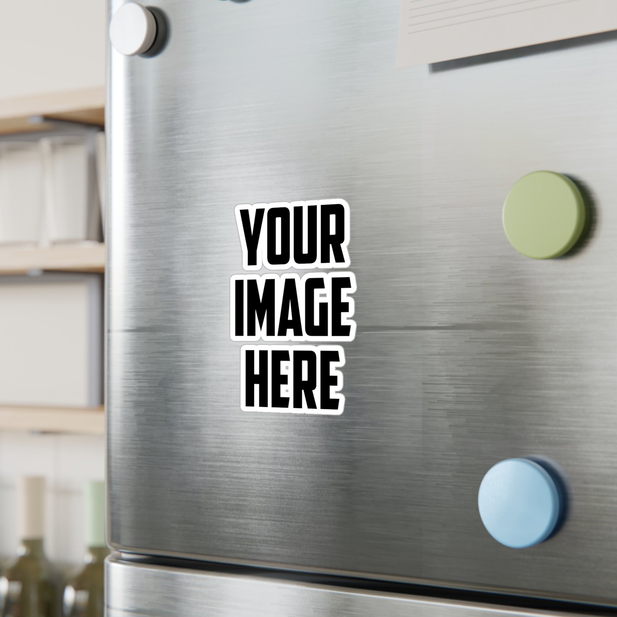 Create Your Own Vinyl Sticker — 'Your Image Here' Removable Decal