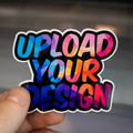 Create Your Own Vinyl Sticker - Upload Your Design