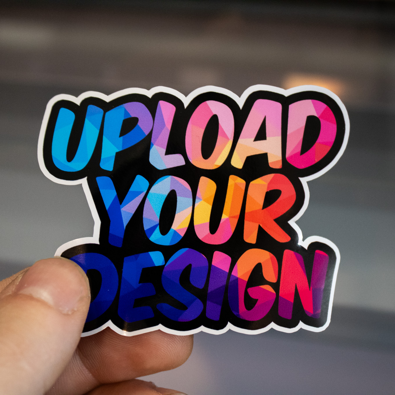 Create Your Own Vinyl Sticker - Upload Your Design