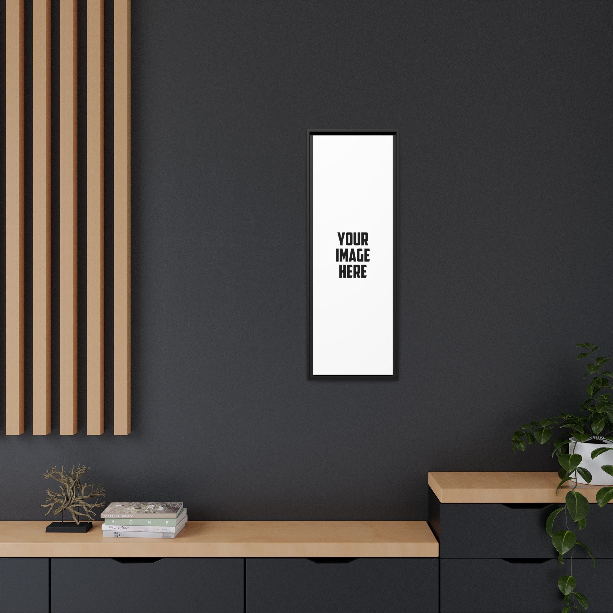 Matte Canvas, Framed (Multi-color)