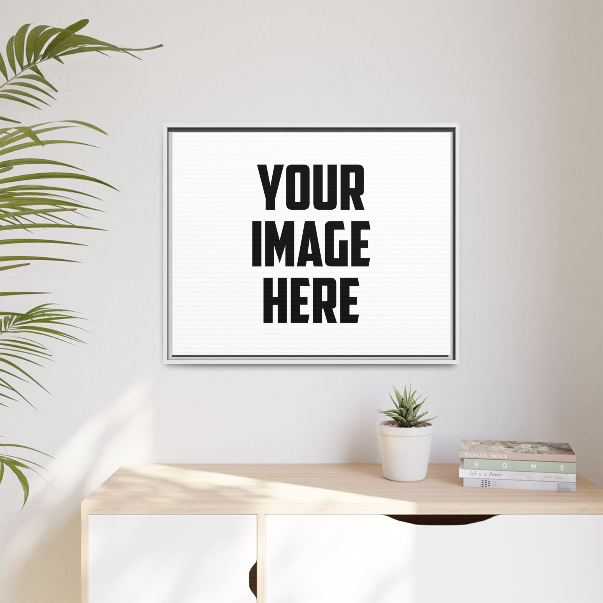 Matte Canvas, Framed (Multi-color)