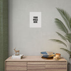 Rolled Poster Print – Custom Your Image Here Wall Art (High‑Quality Rolled Poster)