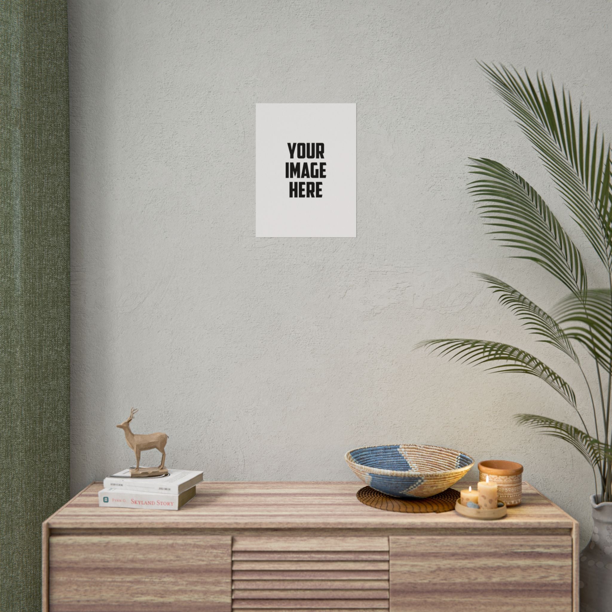 Rolled Poster Print – Custom Your Image Here Wall Art (High‑Quality Rolled Poster)