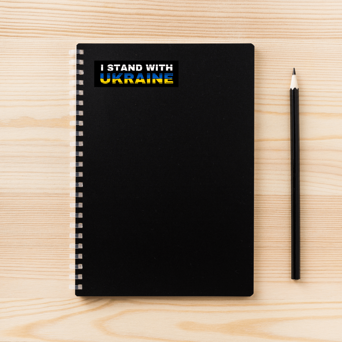 I Stand with Ukraine Sticker | Vinyl | Water - Resistant | 3"x1" | Pro - Ukraine | Support Ukraine | Anti - War | Political Activism Sticker - Rising Sun Decals - I Stand with Ukraine Sticker | Vinyl | Water - Resistant | 3"x1" | Pro - Ukraine | Support Ukraine | Anti - War | Political Activism Sticker