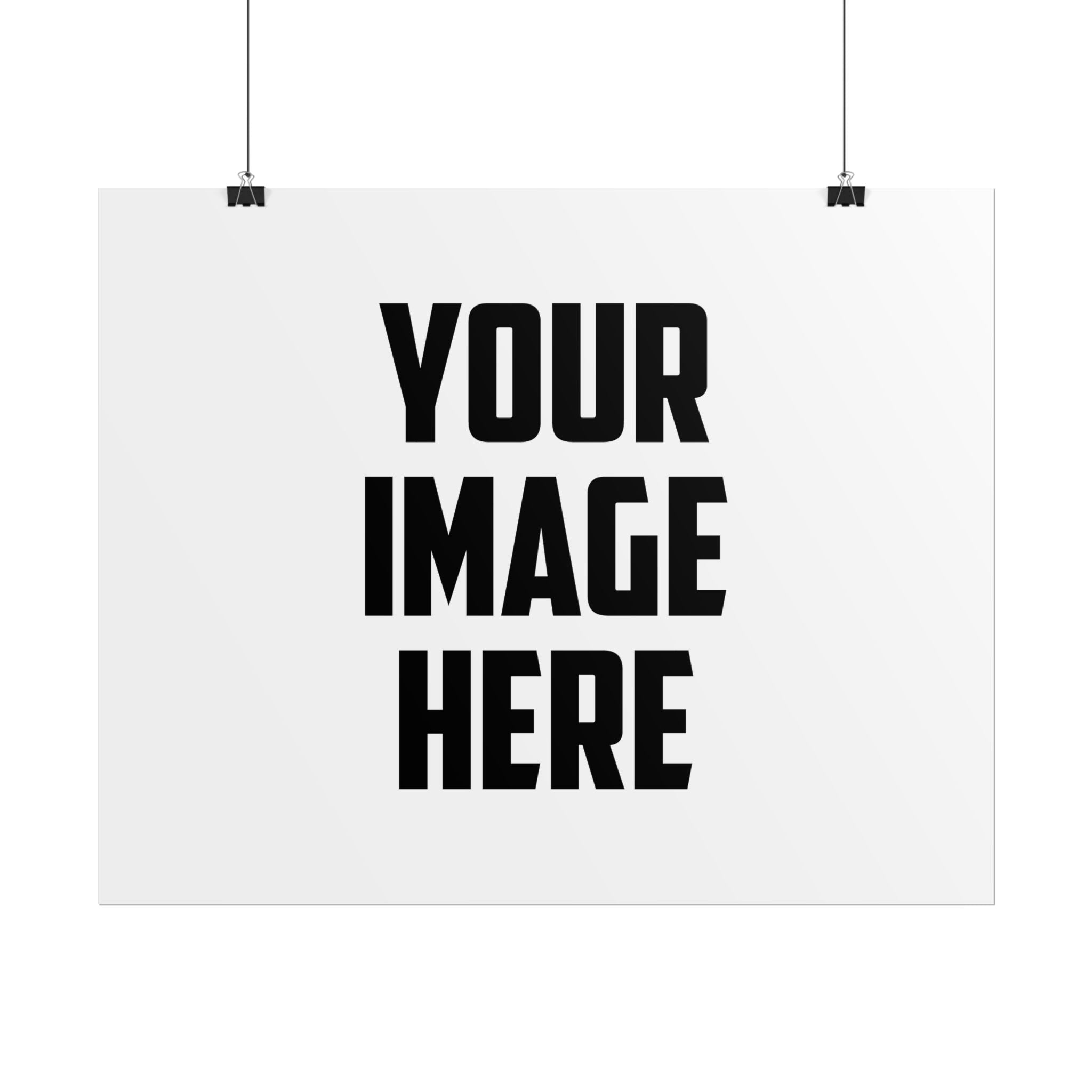 Rolled Poster Print – Custom Your Image Here Wall Art (High‑Quality Rolled Poster)