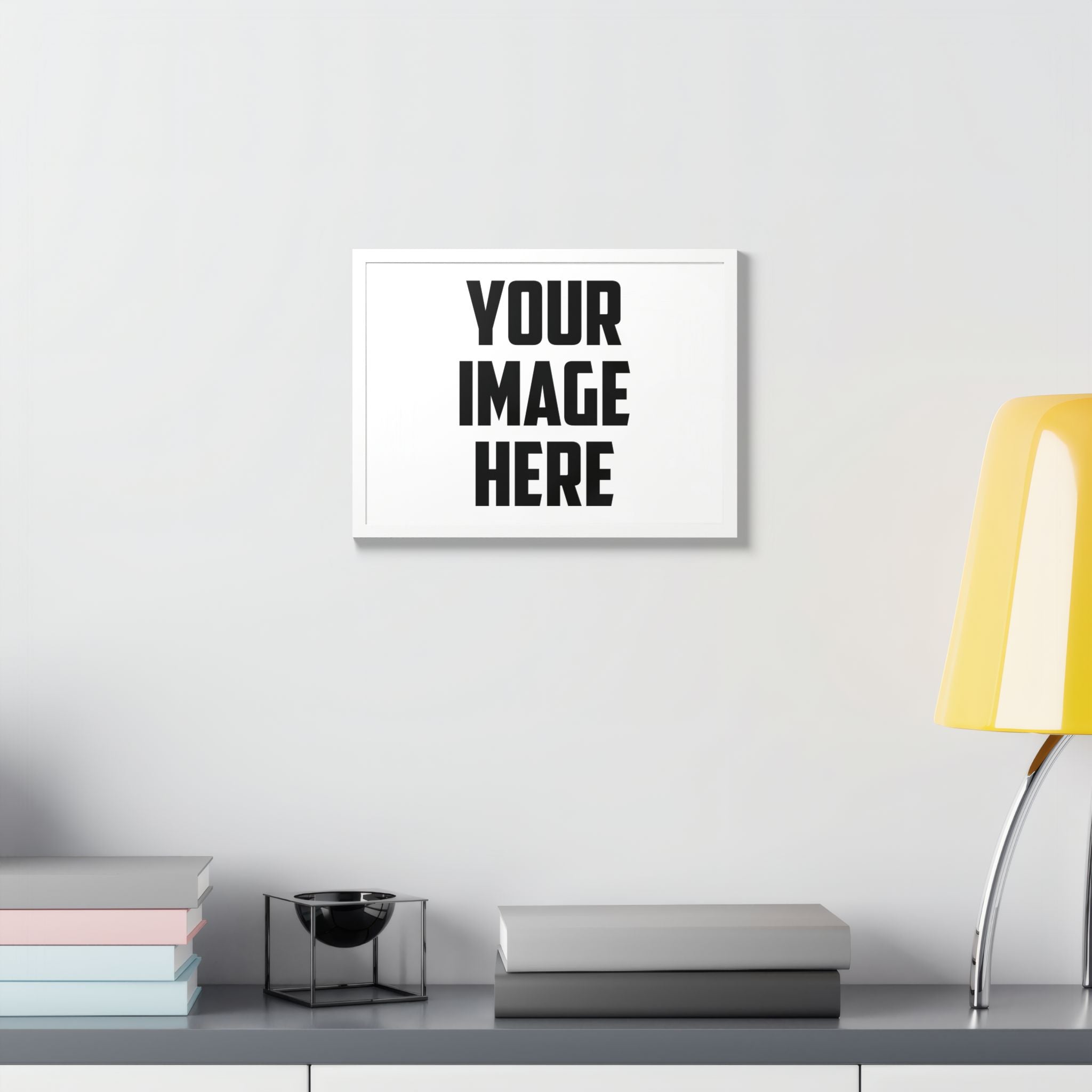 Framed Poster, Multi-Color