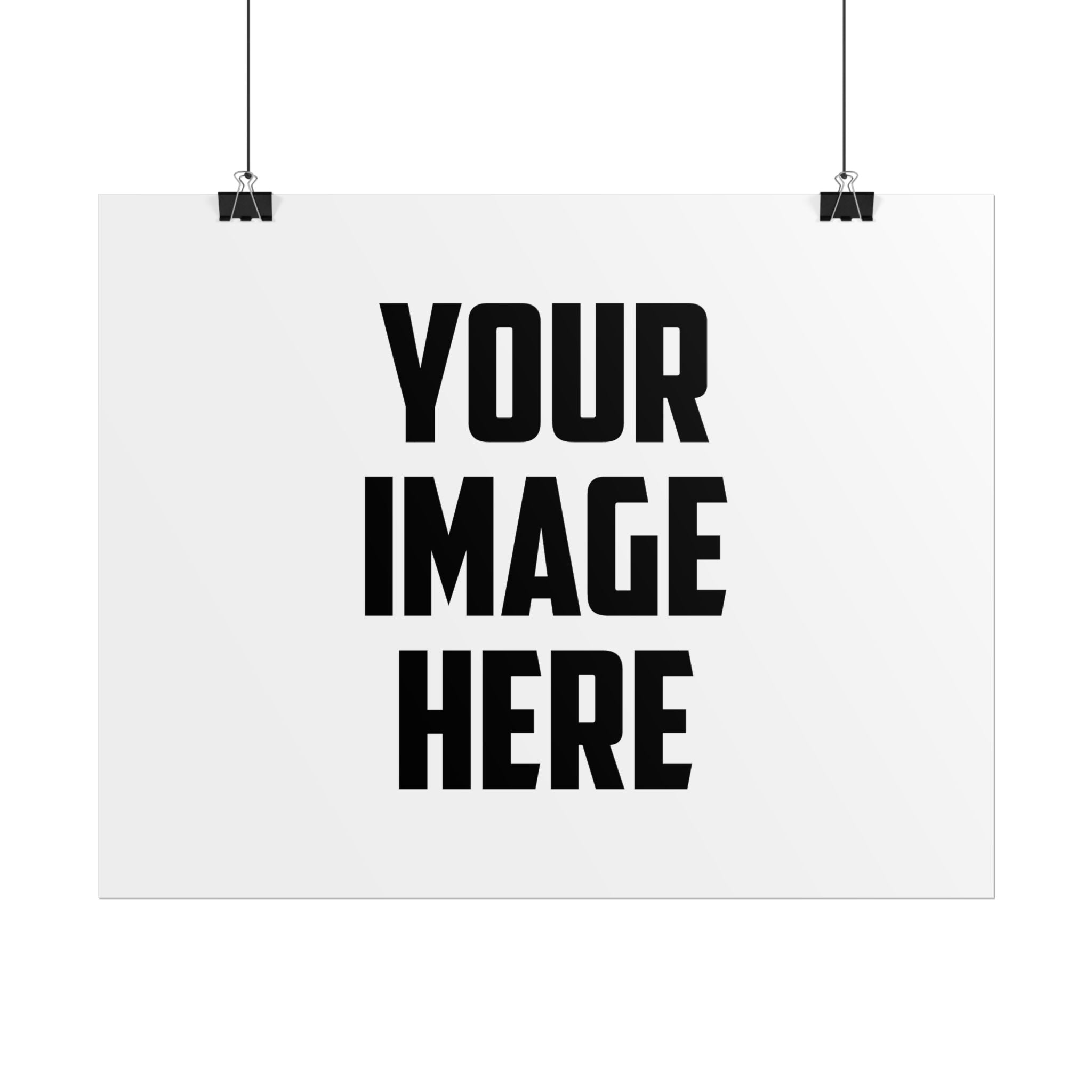 Rolled Poster Print – Custom Your Image Here Wall Art (High‑Quality Rolled Poster)