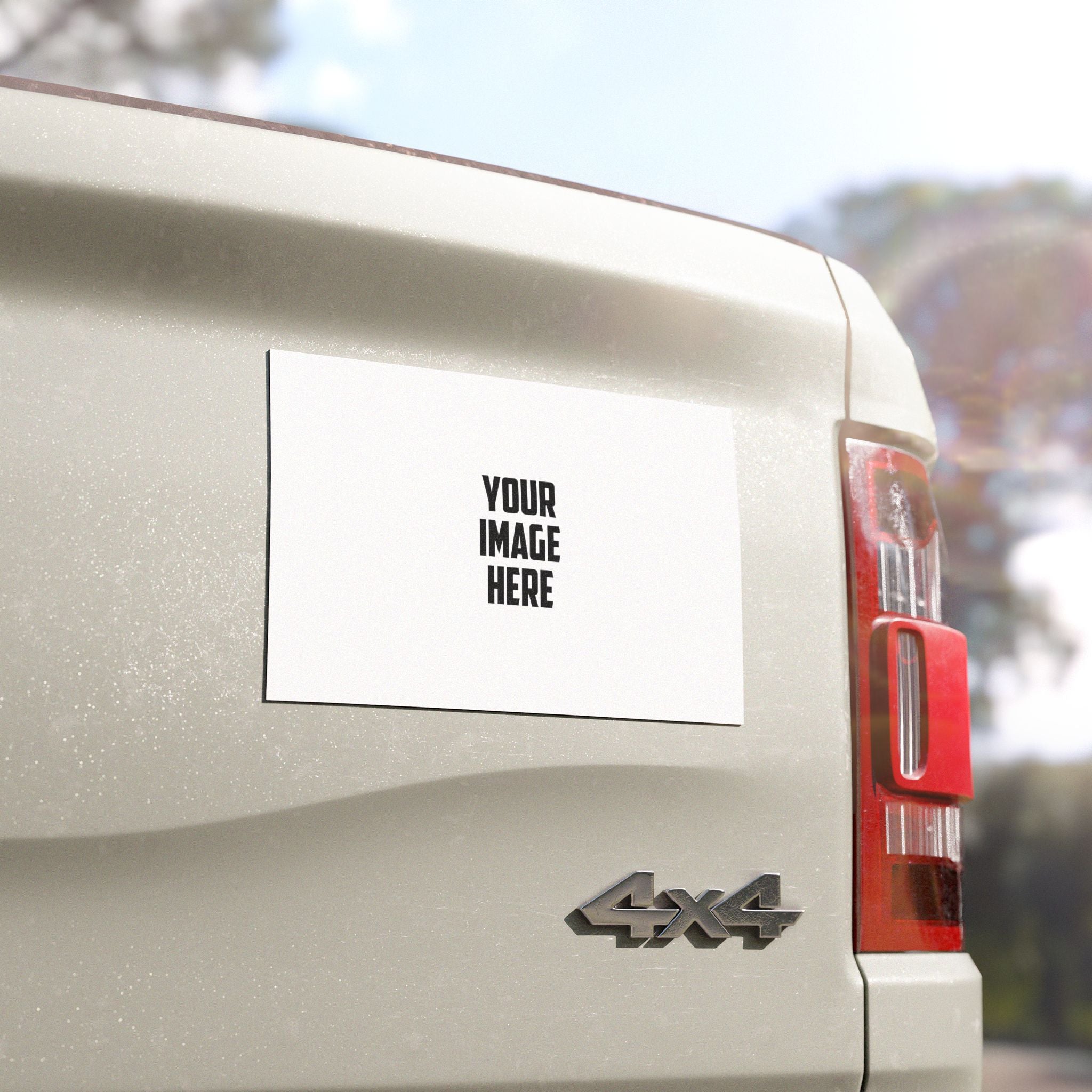 Custom Car Magnet — Personalized Vehicle Decal for Business, Events & Gifts
