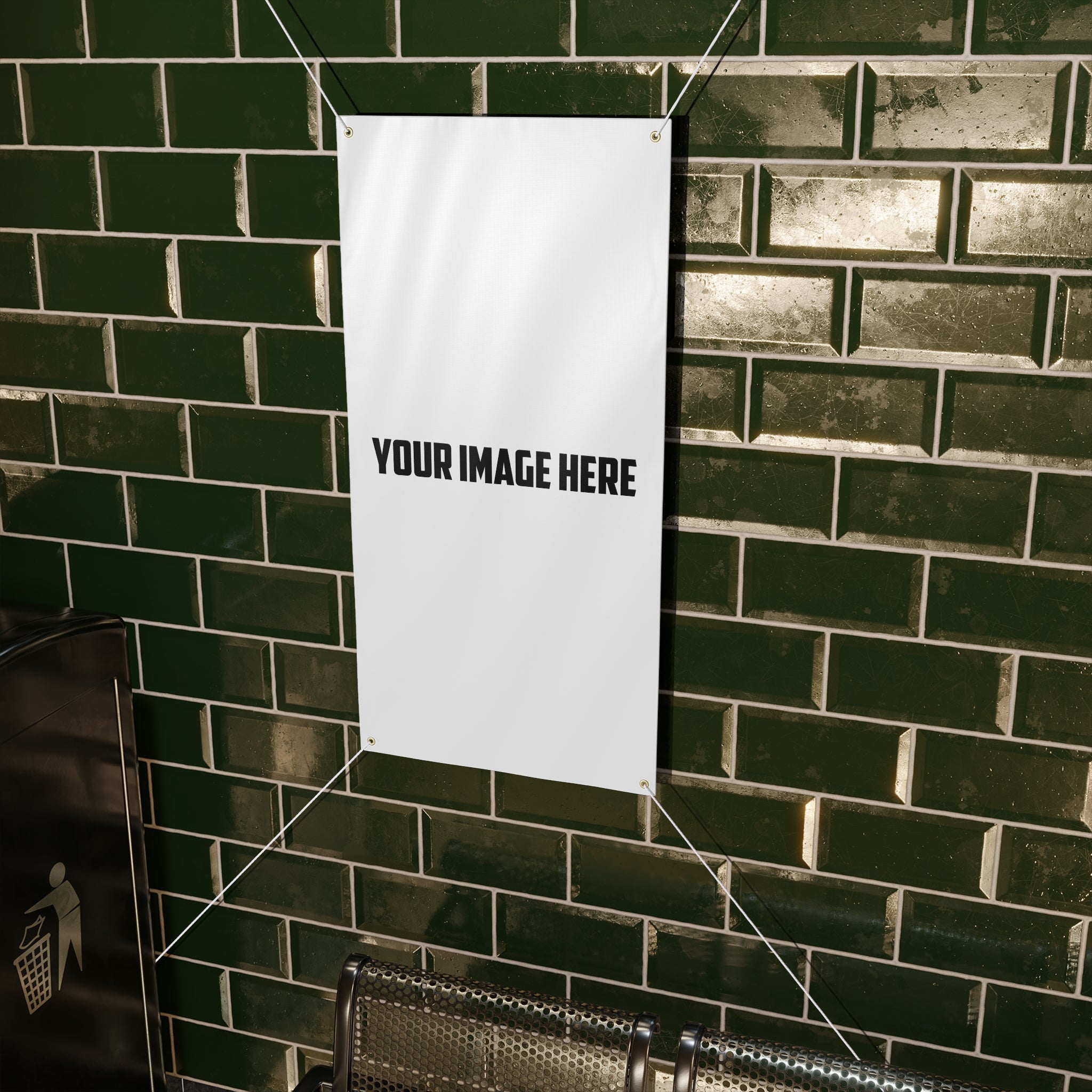 Custom Matte Banner - Personalized Outdoor/Indoor Sign (Your Image Here)