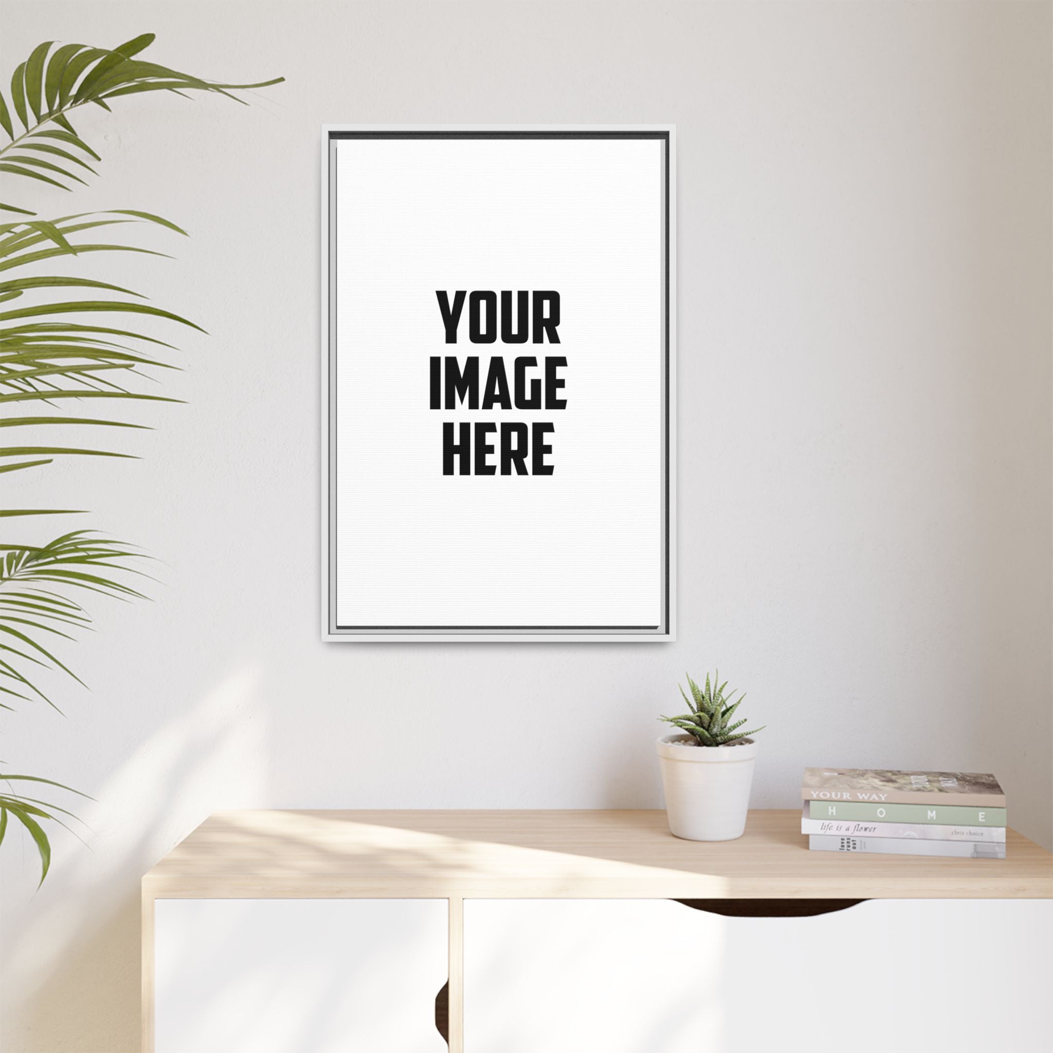 Matte Canvas, Framed (Multi-color)
