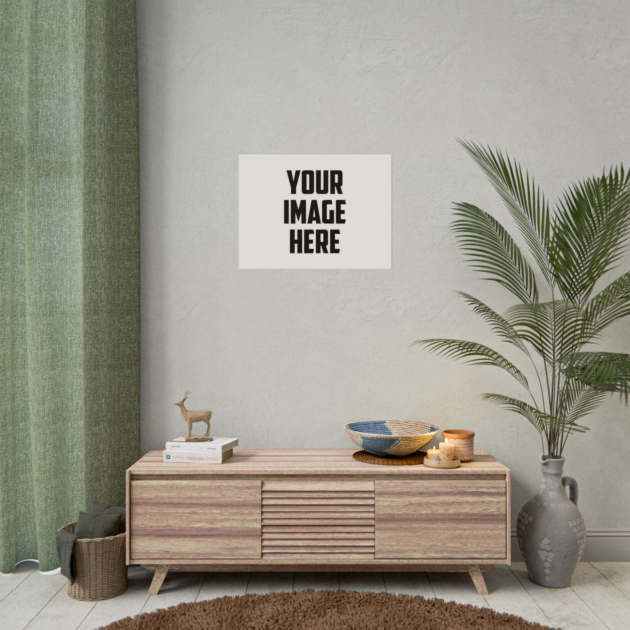 Rolled Poster Print – Custom Your Image Here Wall Art (High‑Quality Rolled Poster)