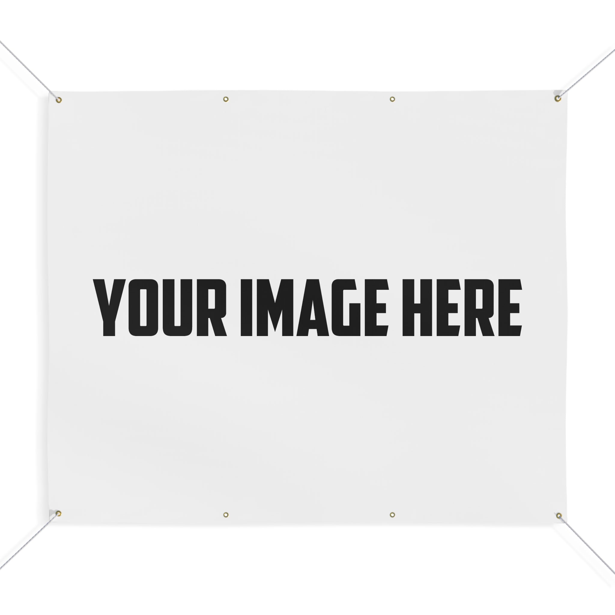 Custom Matte Banner - Personalized Outdoor/Indoor Sign (Your Image Here)