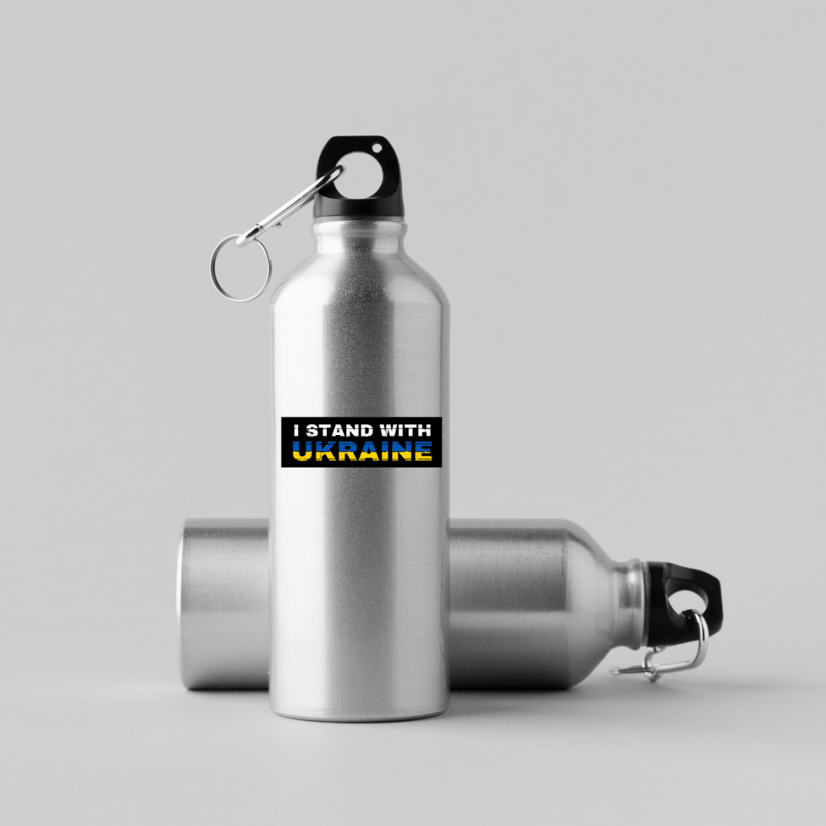 I Stand with Ukraine Sticker | Vinyl | Water - Resistant | 3"x1" | Pro - Ukraine | Support Ukraine | Anti - War | Political Activism Sticker - Rising Sun Decals - I Stand with Ukraine Sticker | Vinyl | Water - Resistant | 3"x1" | Pro - Ukraine | Support Ukraine | Anti - War | Political Activism Sticker