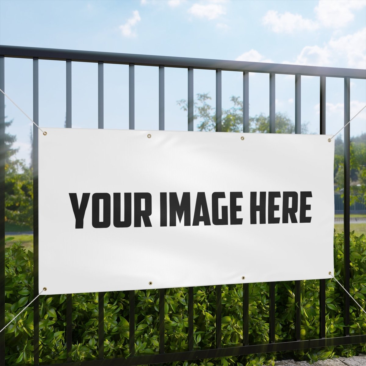 Custom Matte Banner - Personalized Outdoor/Indoor Sign (Your Image Here) - Rising Sun Decals - Custom Matte Banner - Personalized Outdoor/Indoor Sign (Your Image Here)