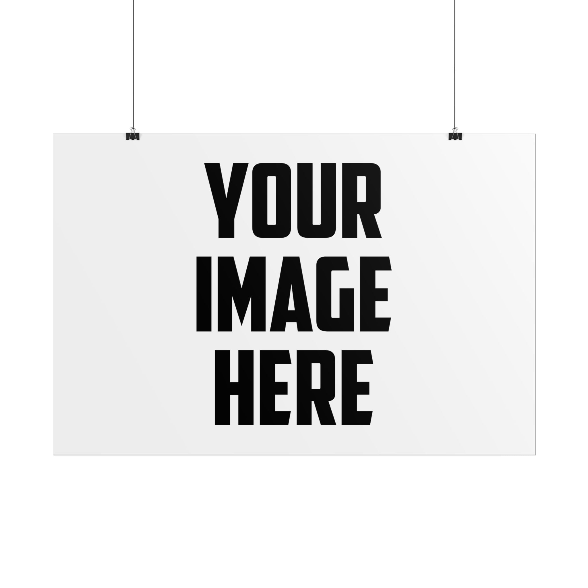 Rolled Poster Print – Custom Your Image Here Wall Art (High‑Quality Rolled Poster)
