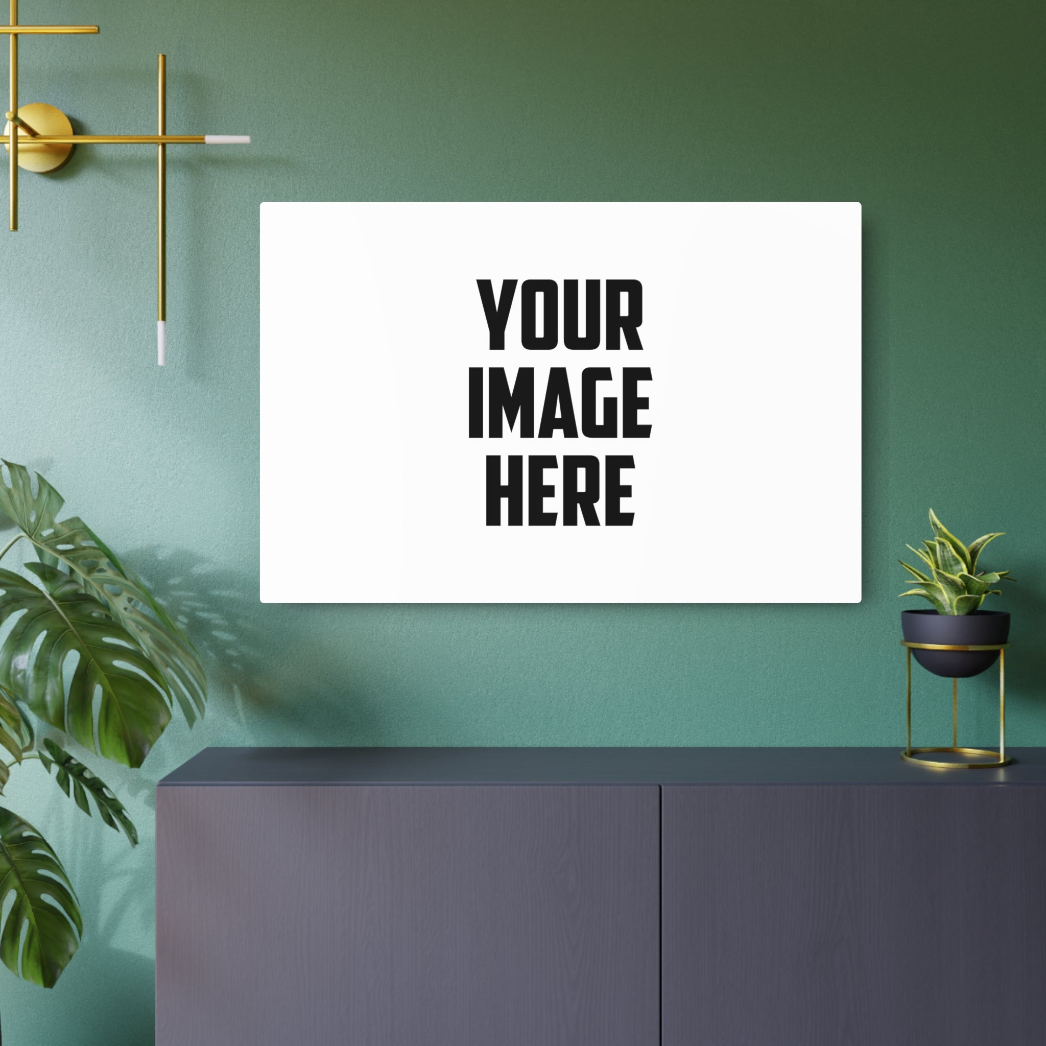 Custom Metal Art Sign — Personalized Photo or Image Wall Plaque