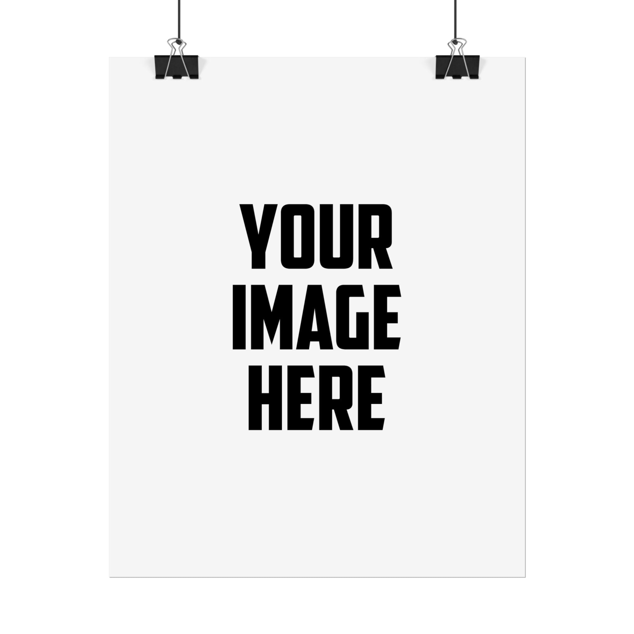 Rolled Poster Print – Custom Your Image Here Wall Art (High‑Quality Rolled Poster)