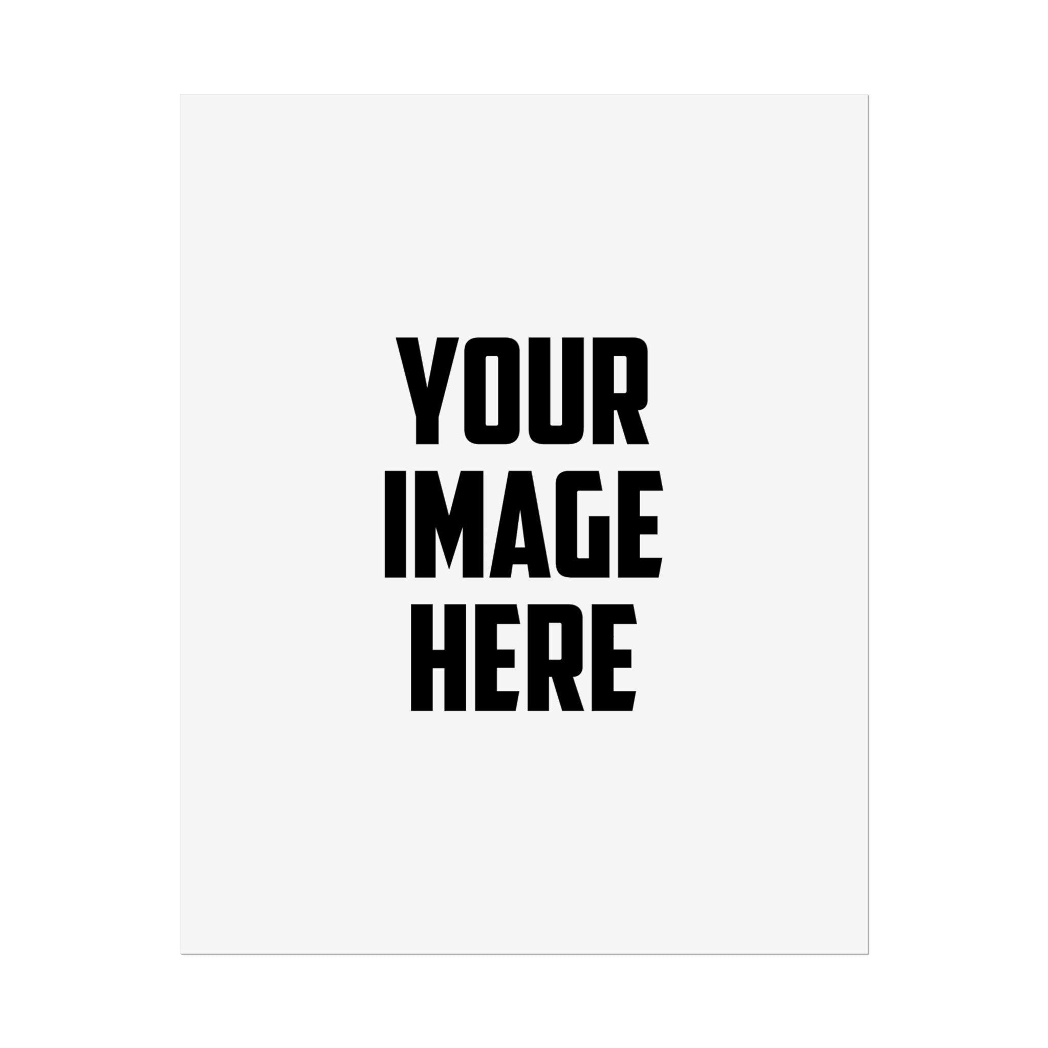 Rolled Poster Print – Custom Your Image Here Wall Art (High‑Quality Rolled Poster)