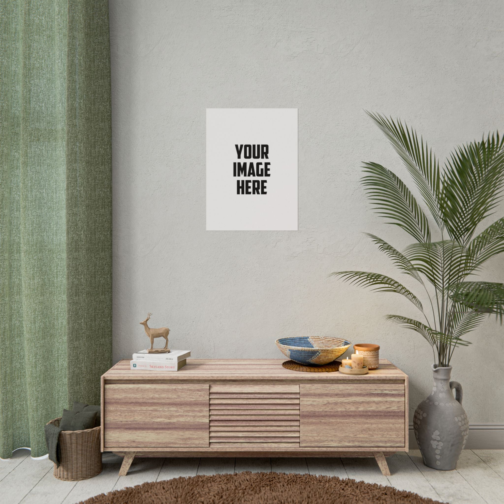 Rolled Poster Print – Custom Your Image Here Wall Art (High‑Quality Rolled Poster)