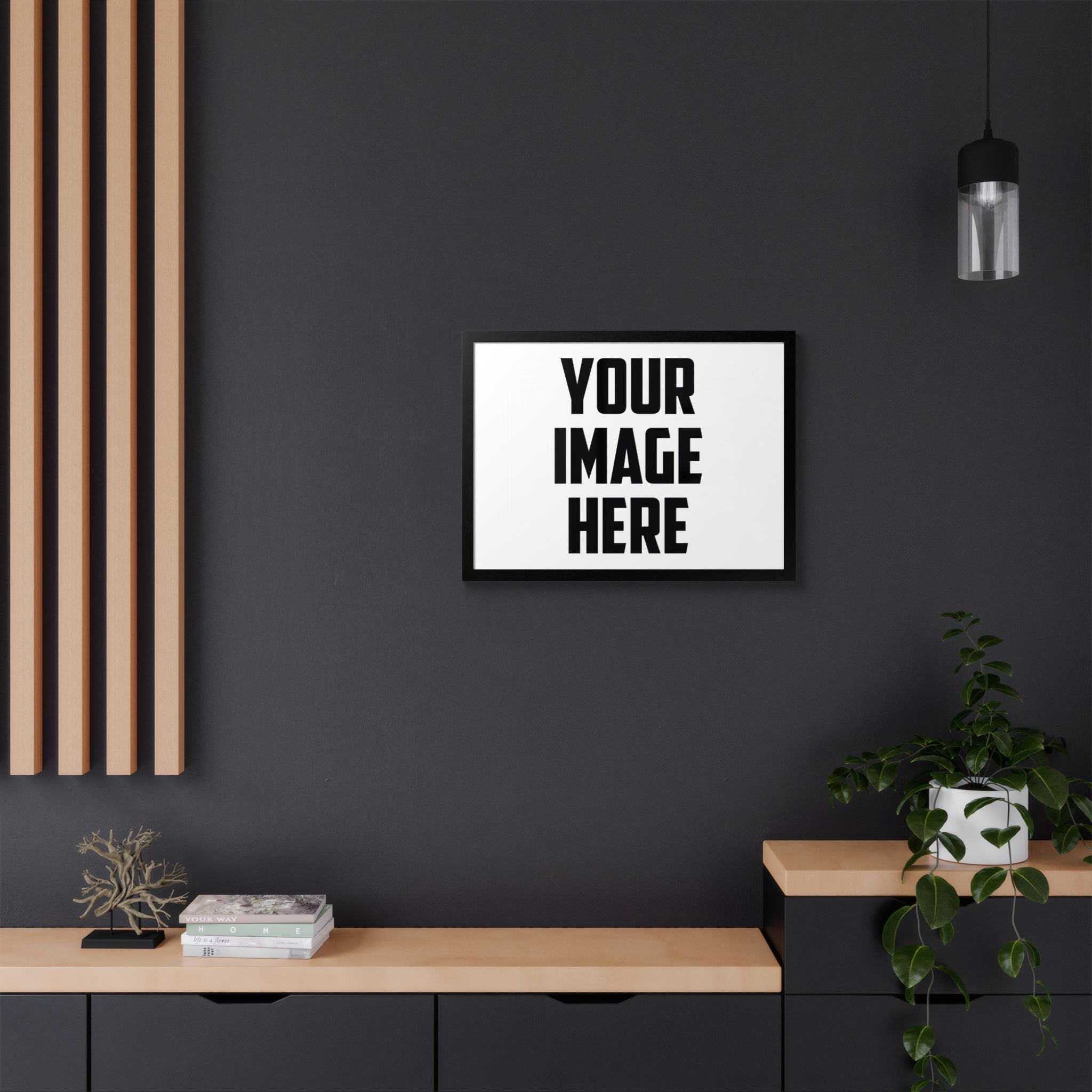 Framed Poster, Multi-Color