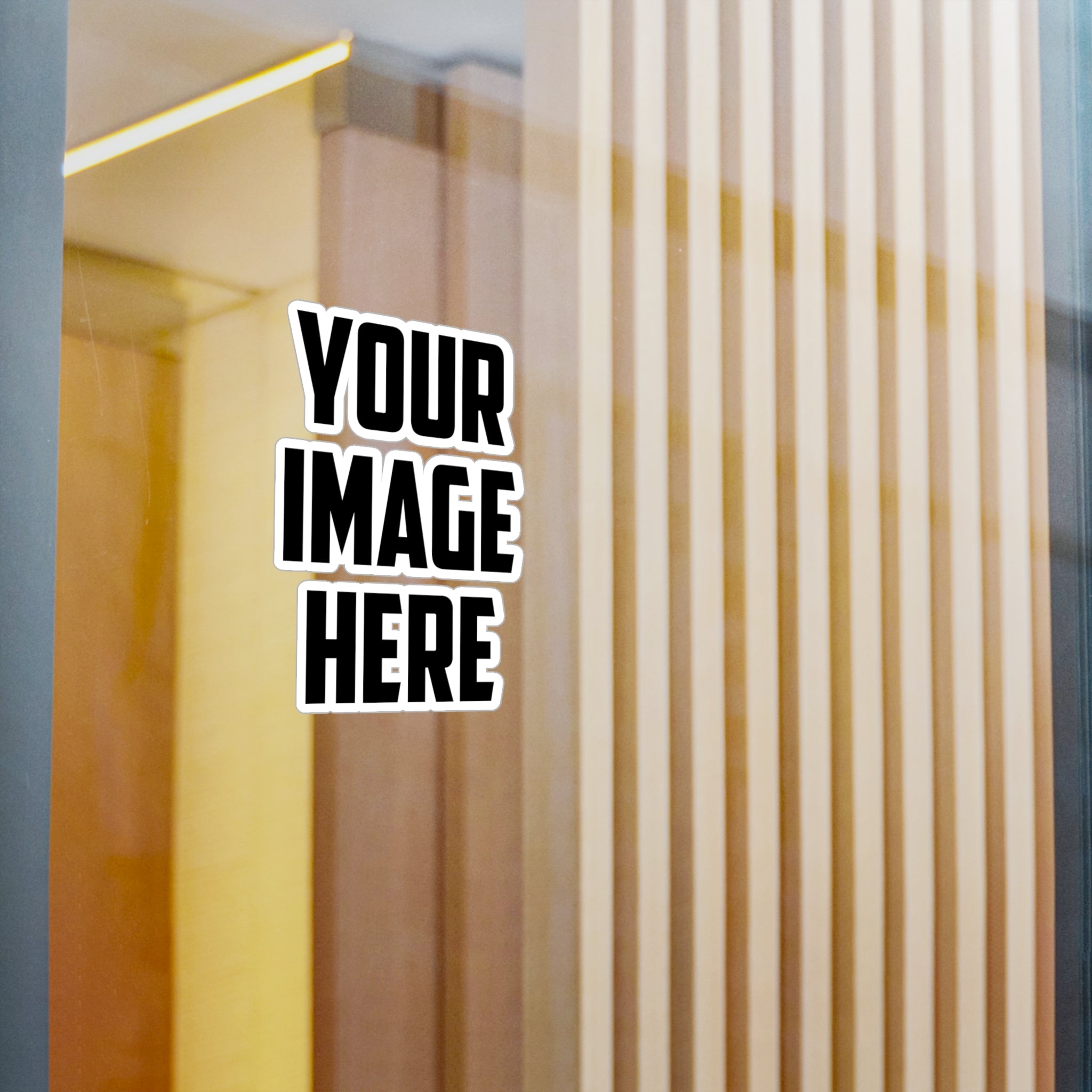 Create Your Own Vinyl Sticker — 'Your Image Here' Removable Decal