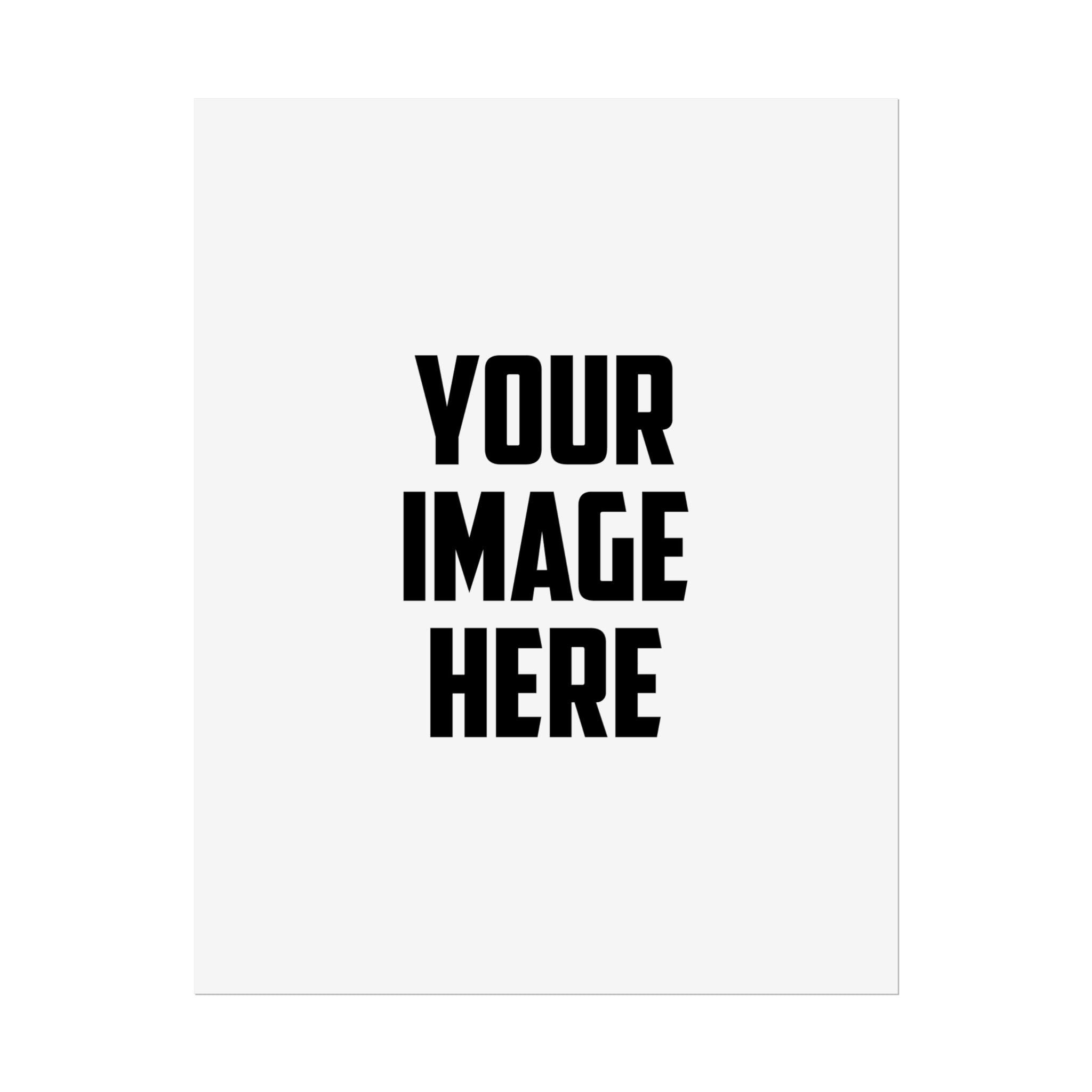 Rolled Poster Print – Custom Your Image Here Wall Art (High‑Quality Rolled Poster)