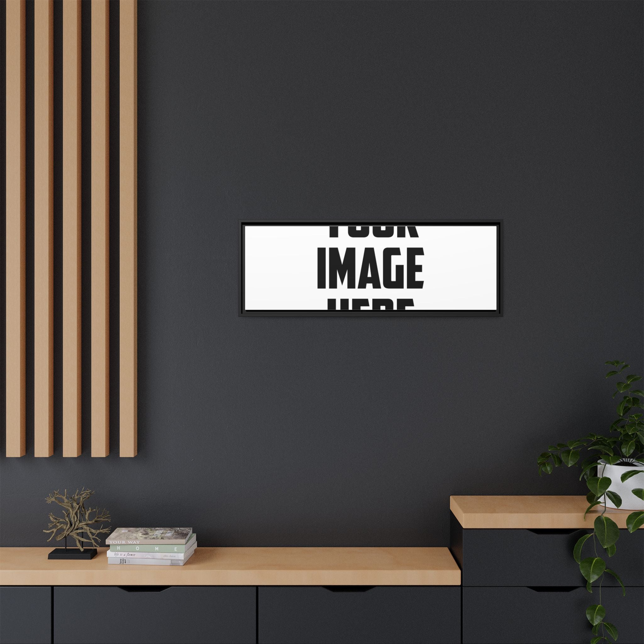 Matte Canvas, Framed (Multi-color)