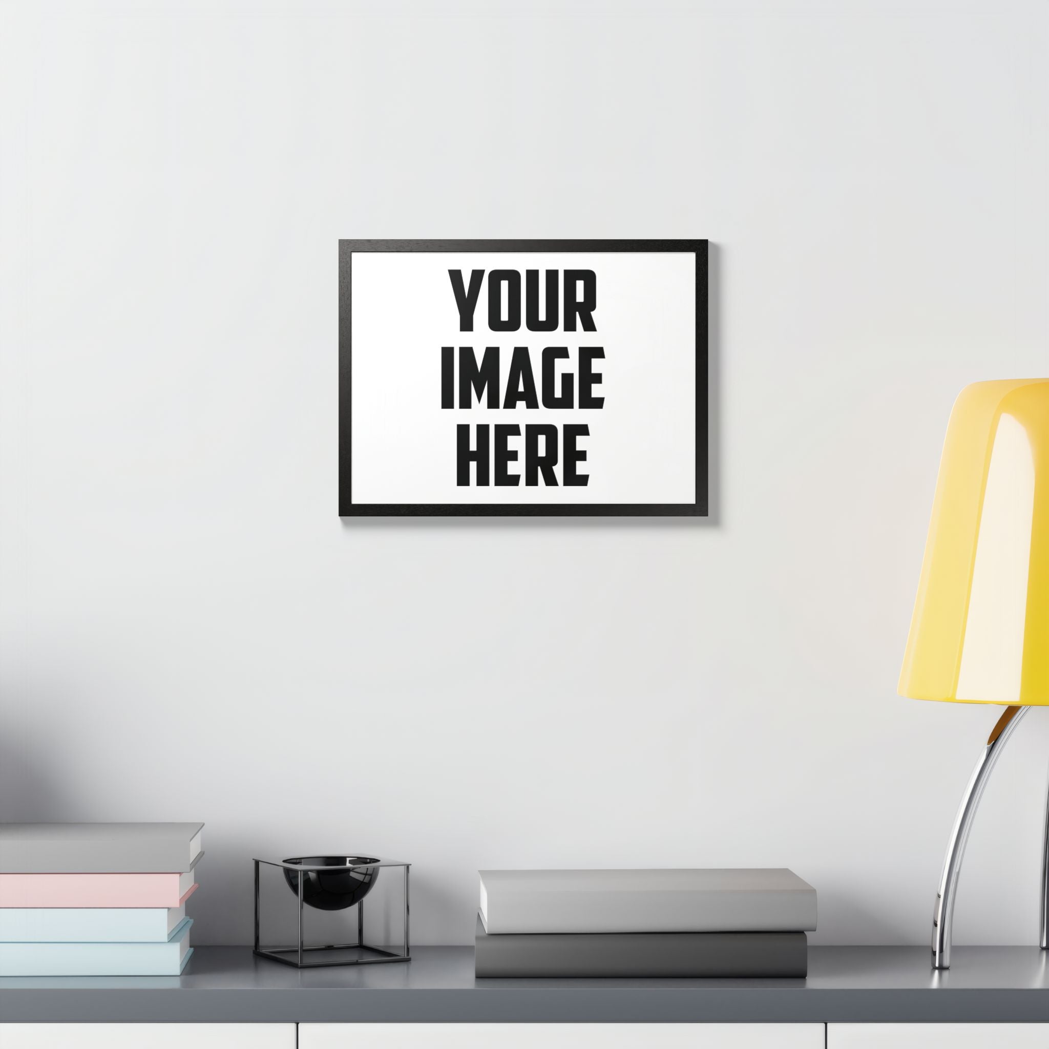 Framed Poster, Multi-Color