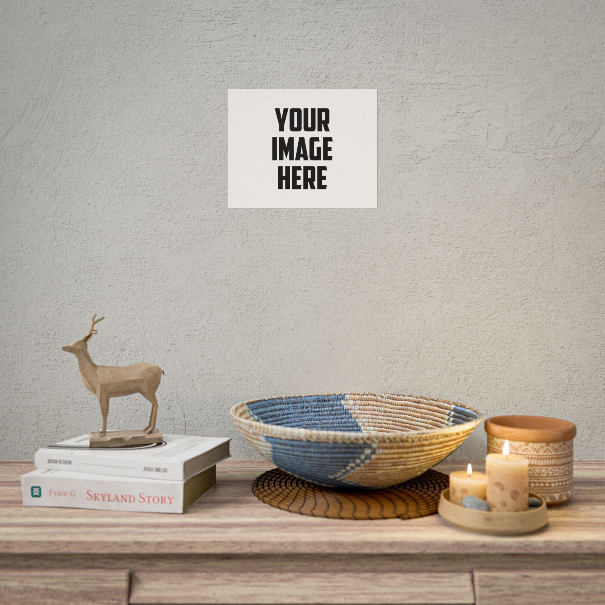 Rolled Poster Print – Custom Your Image Here Wall Art (High‑Quality Rolled Poster)