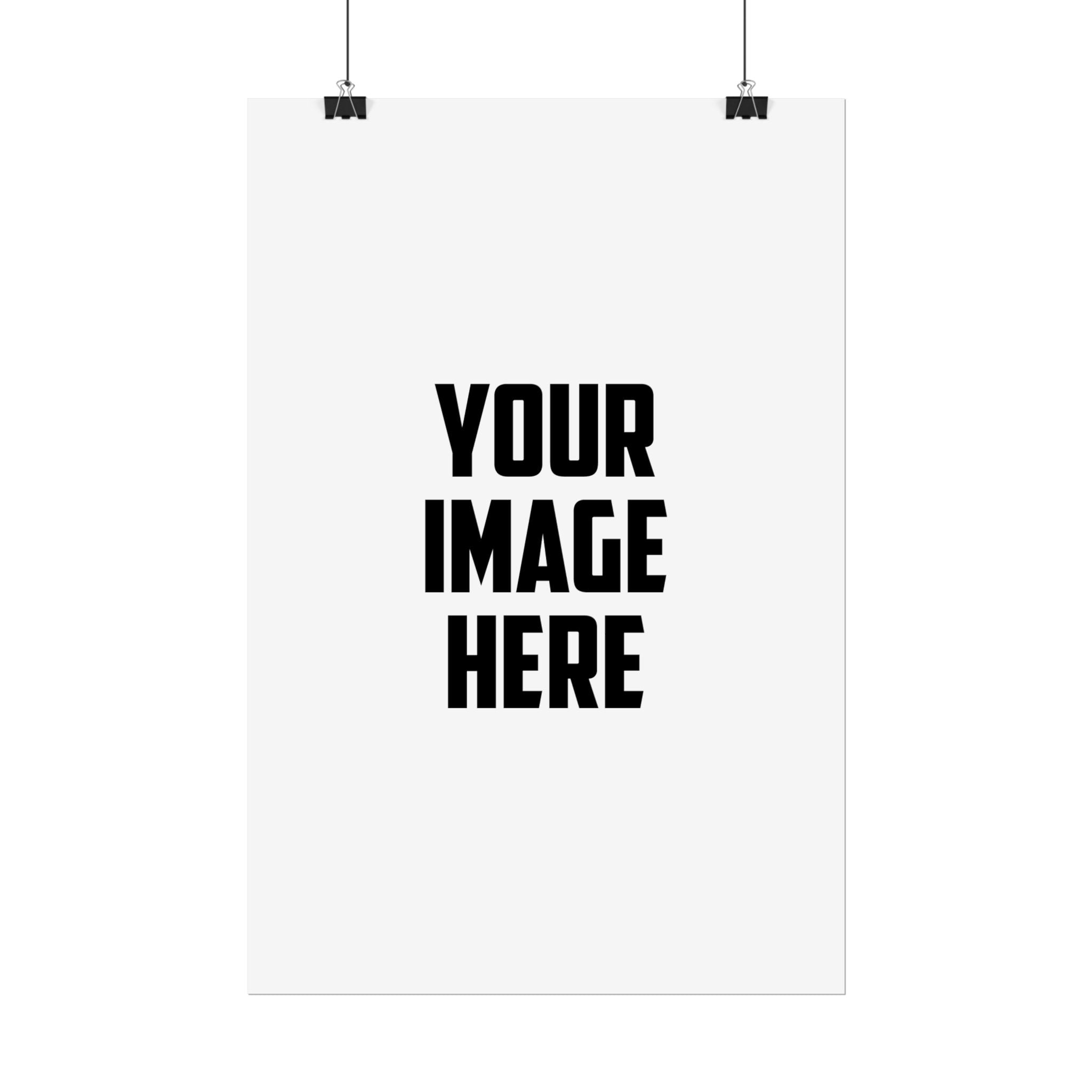Rolled Poster Print – Custom Your Image Here Wall Art (High‑Quality Rolled Poster)