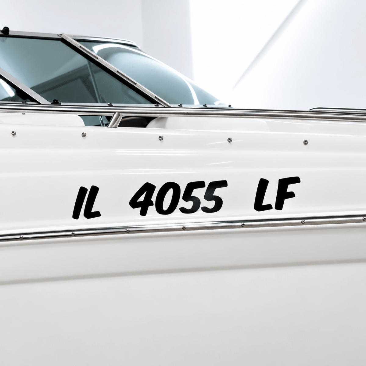 Custom Boat Registration Numbers (2-Pack) - Rising Sun Decals - Custom Boat Registration Numbers (2-Pack)