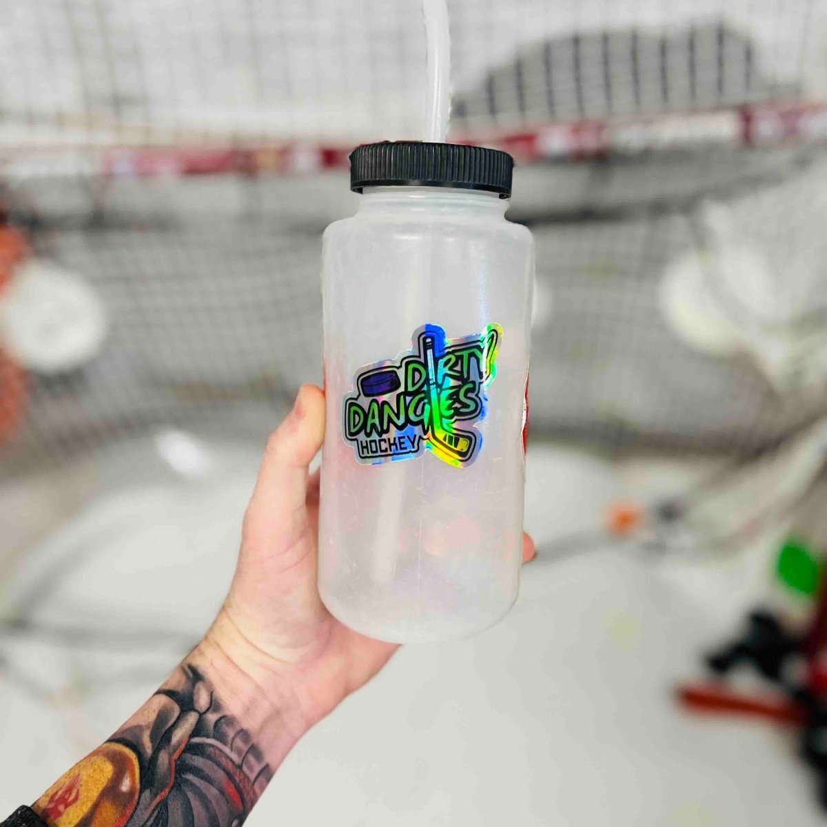 Dirty Dangles Hockey Stickers - 8 Pack - Rising Sun Decals - Dirty Dangles Hockey Stickers - 8 Pack