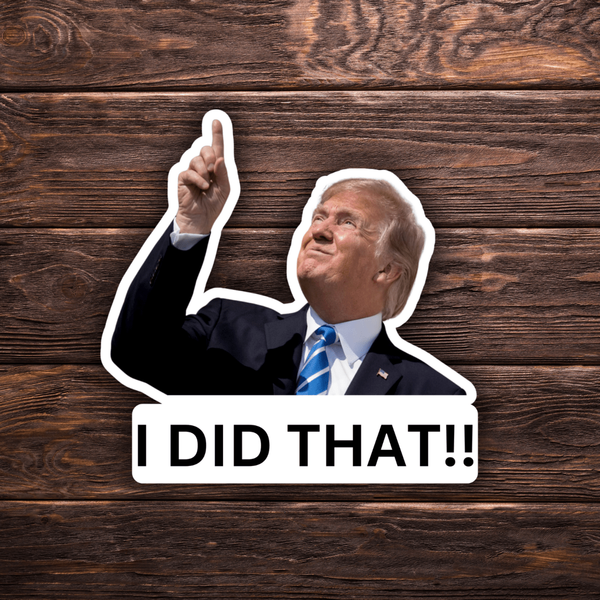 I Did That Trump Sticker | Pointing Sticker | Vinyl Sticker | Water Resistant | Anti Trump | Meme Sticker | Fdt - Rising Sun Decals - I Did That Trump Sticker | Pointing Sticker | Vinyl Sticker | Water Resistant | Anti Trump | Meme Sticker | Fdt