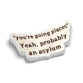 Asylum - Funny Laptop Stickers - Rising Sun Decals - Asylum - Funny Laptop Stickers