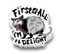 I'm Delightful - Funny Tumbler Stickers - Rising Sun Decals - I'm Delightful - Funny Tumbler Stickers
