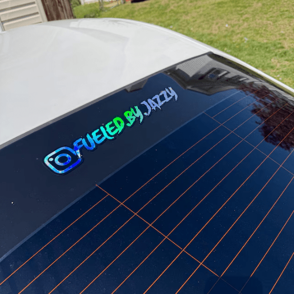 Build Your Own Social Media Decal - Rising Sun Decals - Build Your Own Social Media Decal