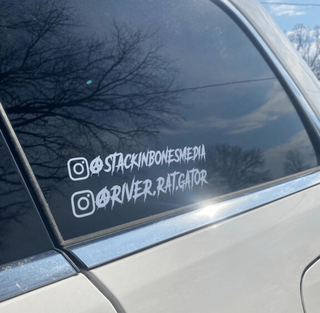 Build Your Own Social Media Decal - Rising Sun Decals - Build Your Own Social Media Decal