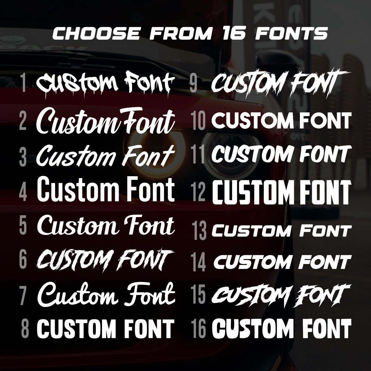 Holographic Custom Text Vinyl Decal w/ Background - Rising Sun Decals - Holographic Custom Text Vinyl Decal w/ Background