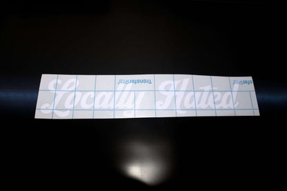Car Sticker/Banner "Locally Hated" Vinyl Decal Windshield Banner - Rising Sun Decals - Car Sticker/Banner "Locally Hated" Vinyl Decal Windshield Banner