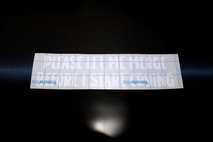 Funny Car Sticker "Please Let Me Merge Before I Start Crying" Vinyl Decal - Rising Sun Decals - Funny Car Sticker "Please Let Me Merge Before I Start Crying" Vinyl Decal