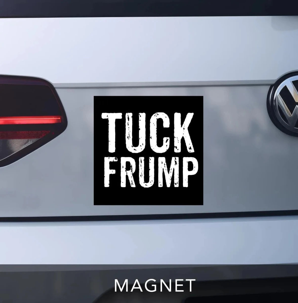 Tuck Frump Car Magnet, Funny Bumper Sticker Magnet - Rising Sun Decals - Tuck Frump Car Magnet, Funny Bumper Sticker Magnet