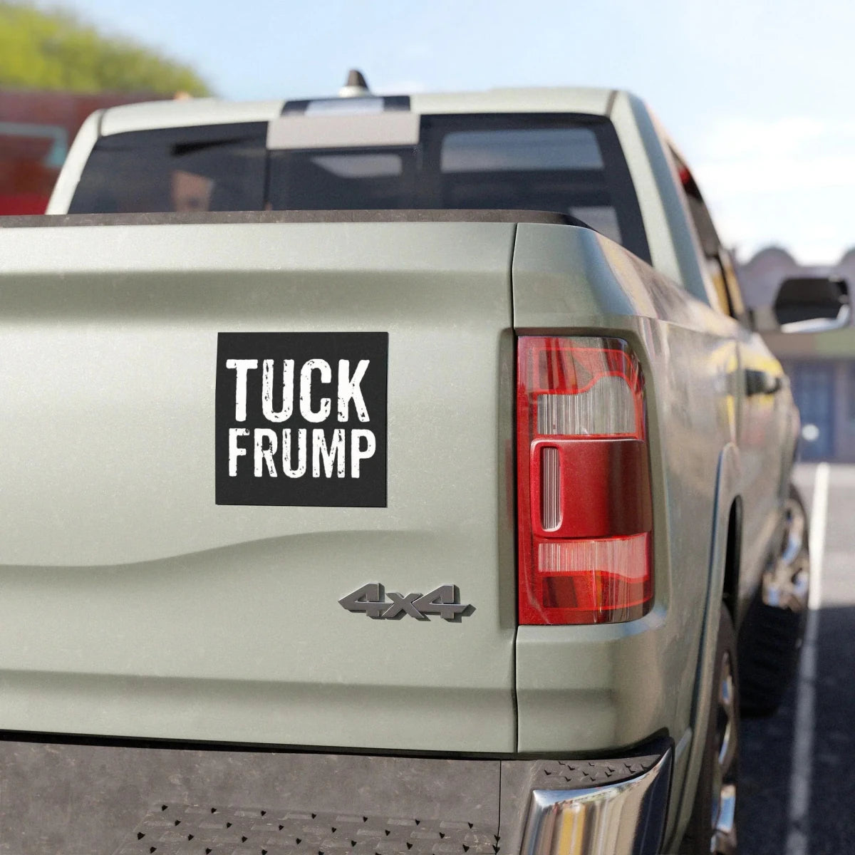 Tuck Frump Car Magnet, Funny Bumper Sticker Magnet - Rising Sun Decals - Tuck Frump Car Magnet, Funny Bumper Sticker Magnet