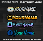 Build Your Own Social Media Decal - Rising Sun Decals - Build Your Own Social Media Decal