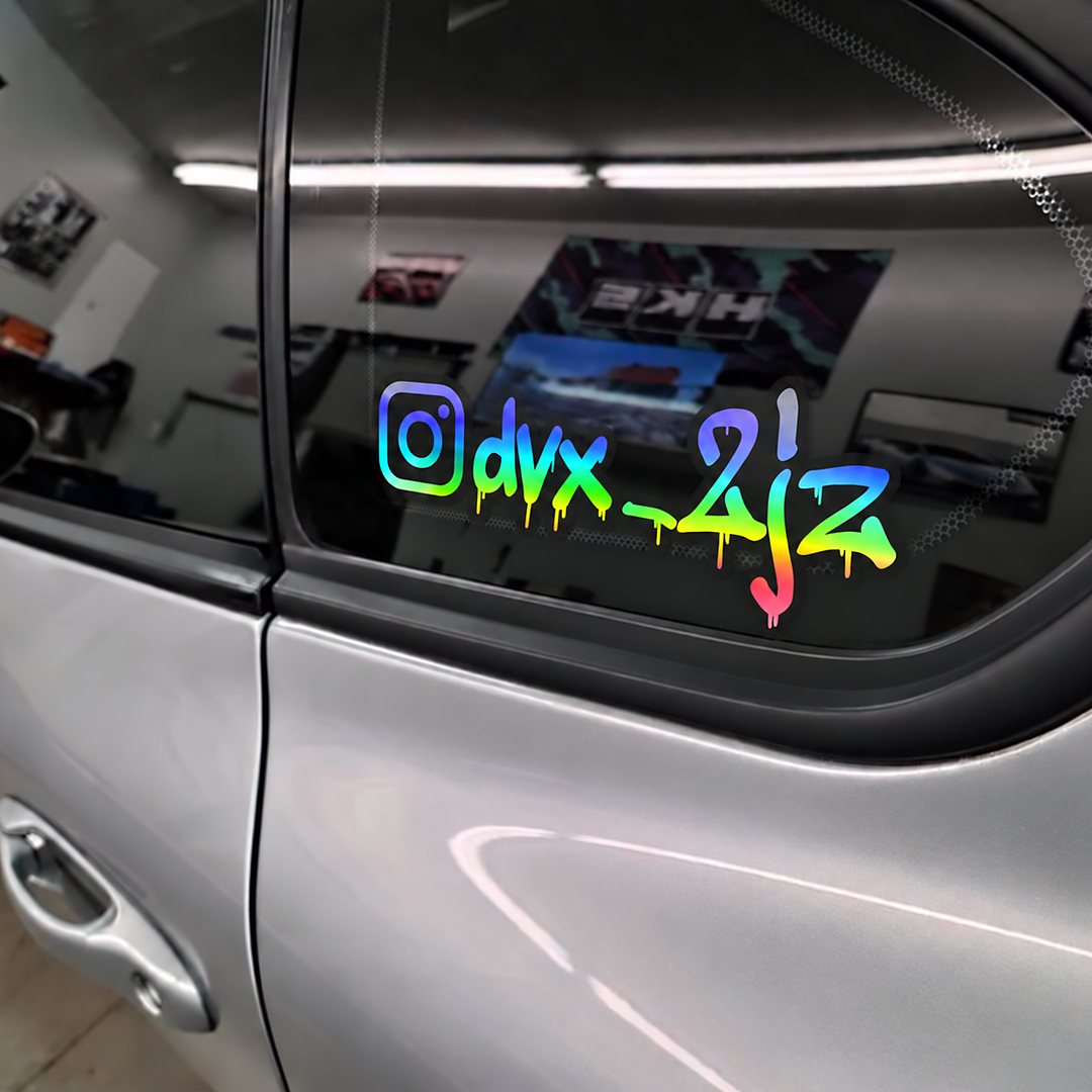 Build Your Own Social Media Decal